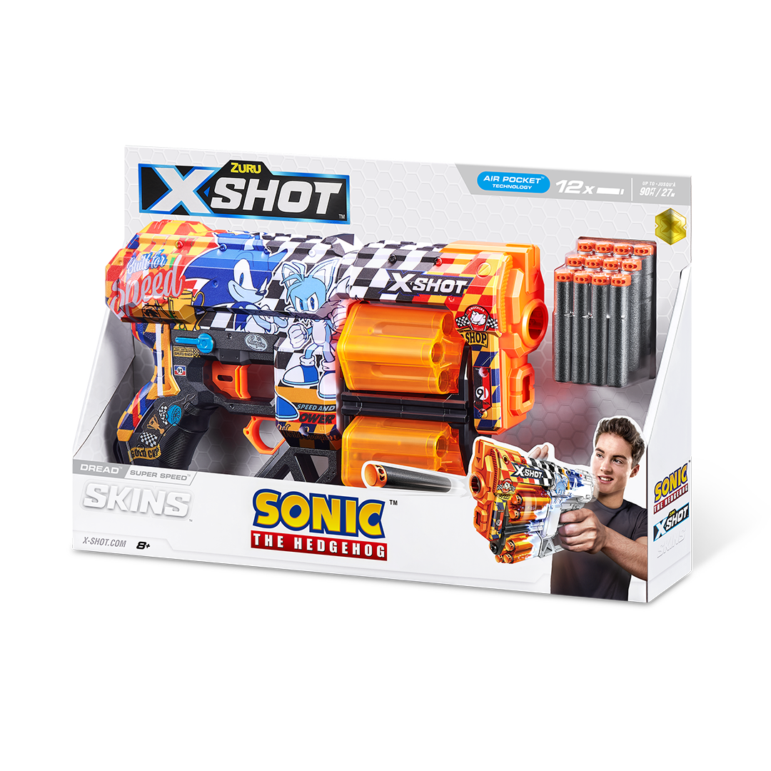 X-Shot Skins Dread Sonic (12 Darts)