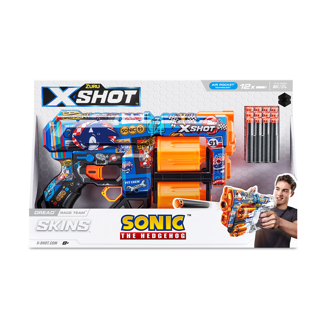 X-Shot Skins Dread Sonic (12 Darts)