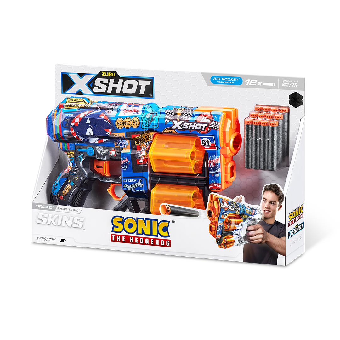 X-Shot Skins Dread Sonic (12 Darts)