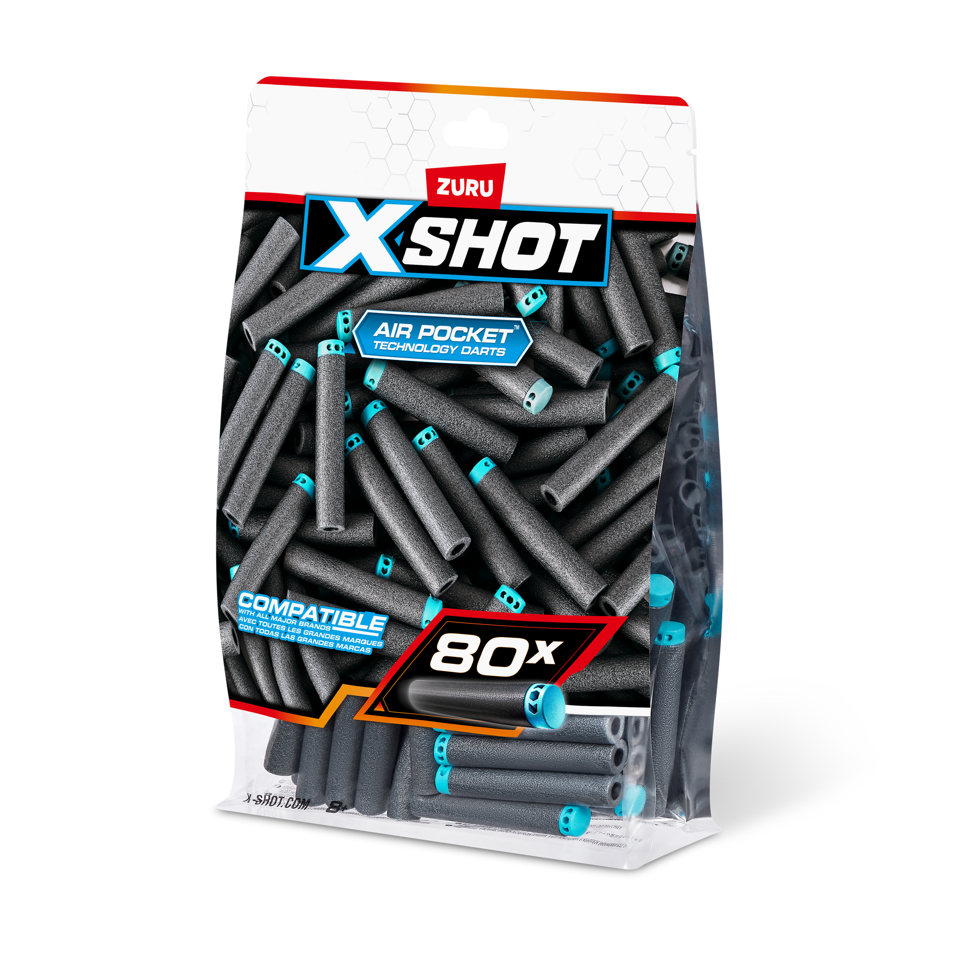 X-Shot Excel Refill Darts 80pcs