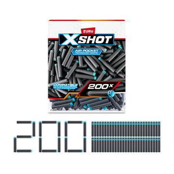 X-Shot Excel Refill Darts 200pcs