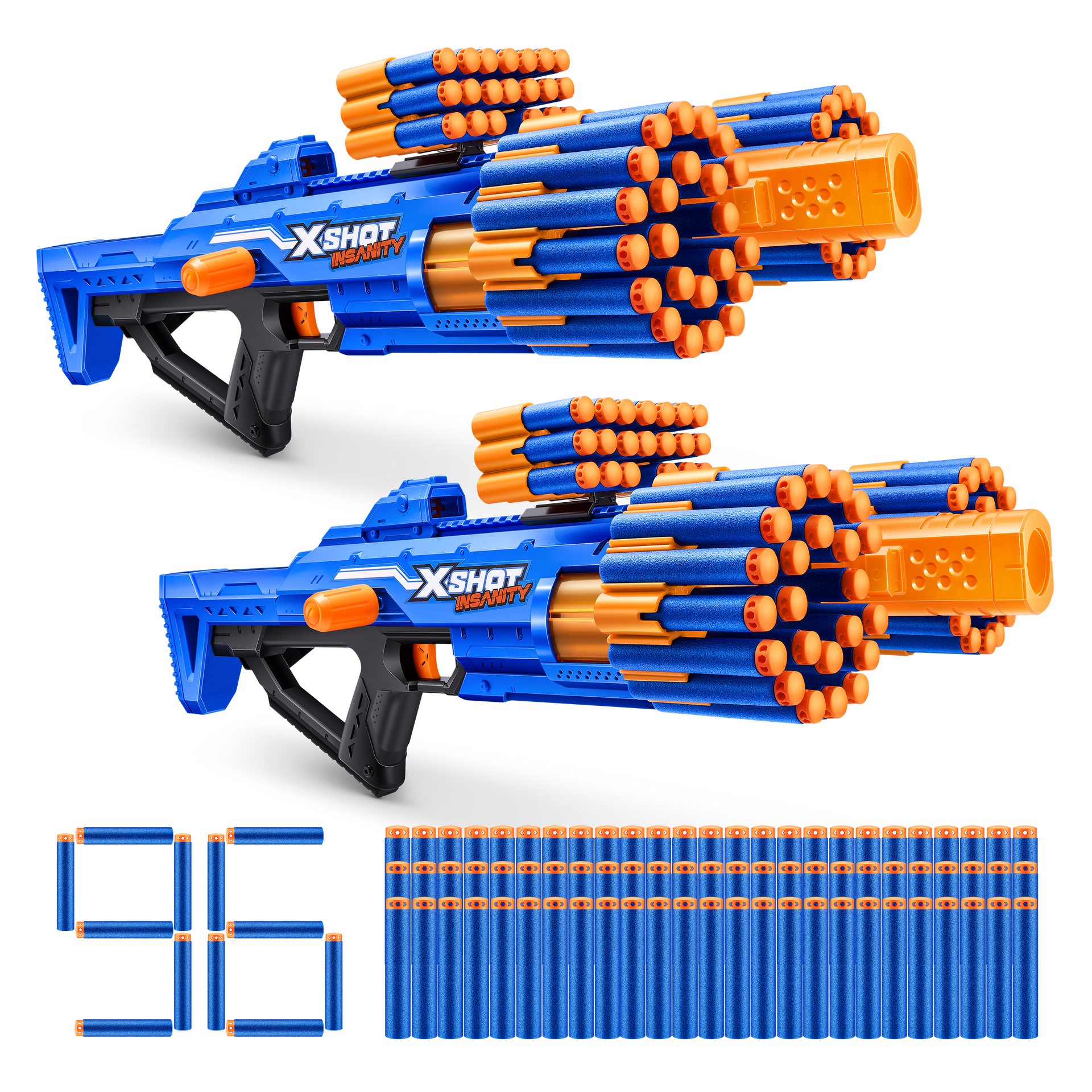 ベジータ　イグナイトストライク　新品 X-Shot Insanity Berzerko 8 Shot 2 pack (96 Darts)