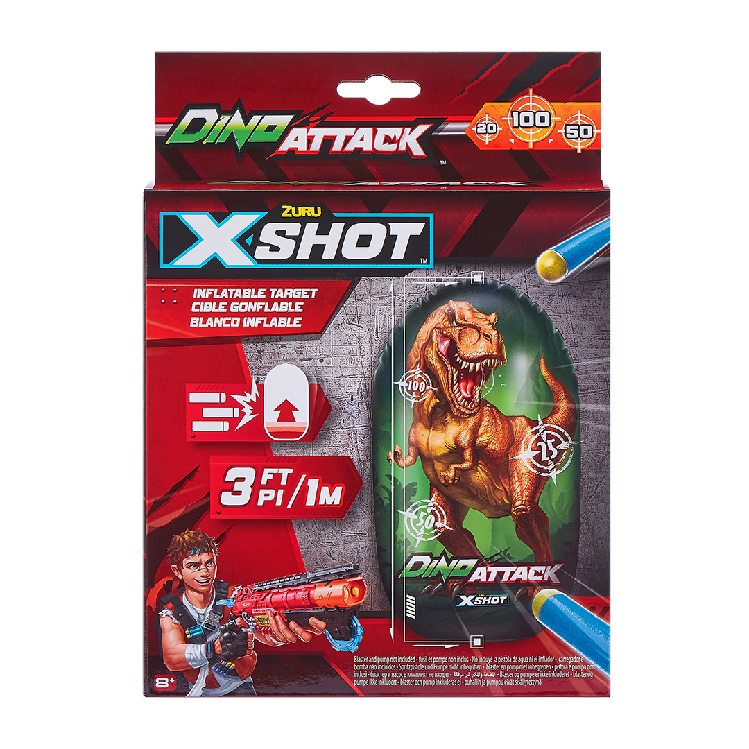 X-Shot Dino Attack Inflatable Dino Target