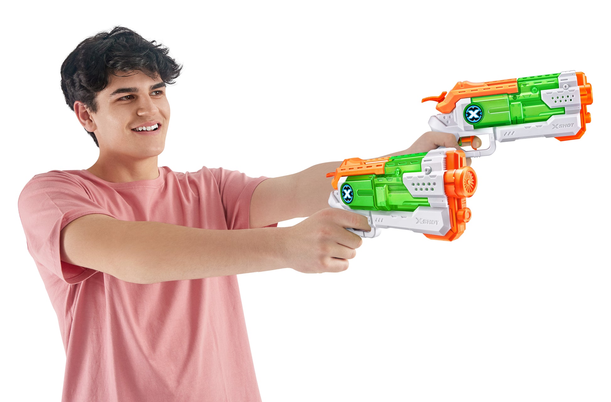 X-Shot Water Combo (2 pcs Micro Fast Fill + 3 pcs Tropical Party BOB)