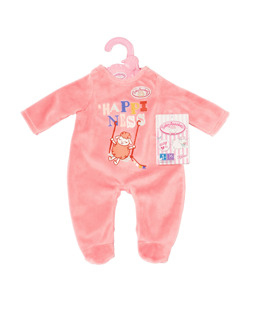 Baby Annabell Accs Little Romper Pink 36cm