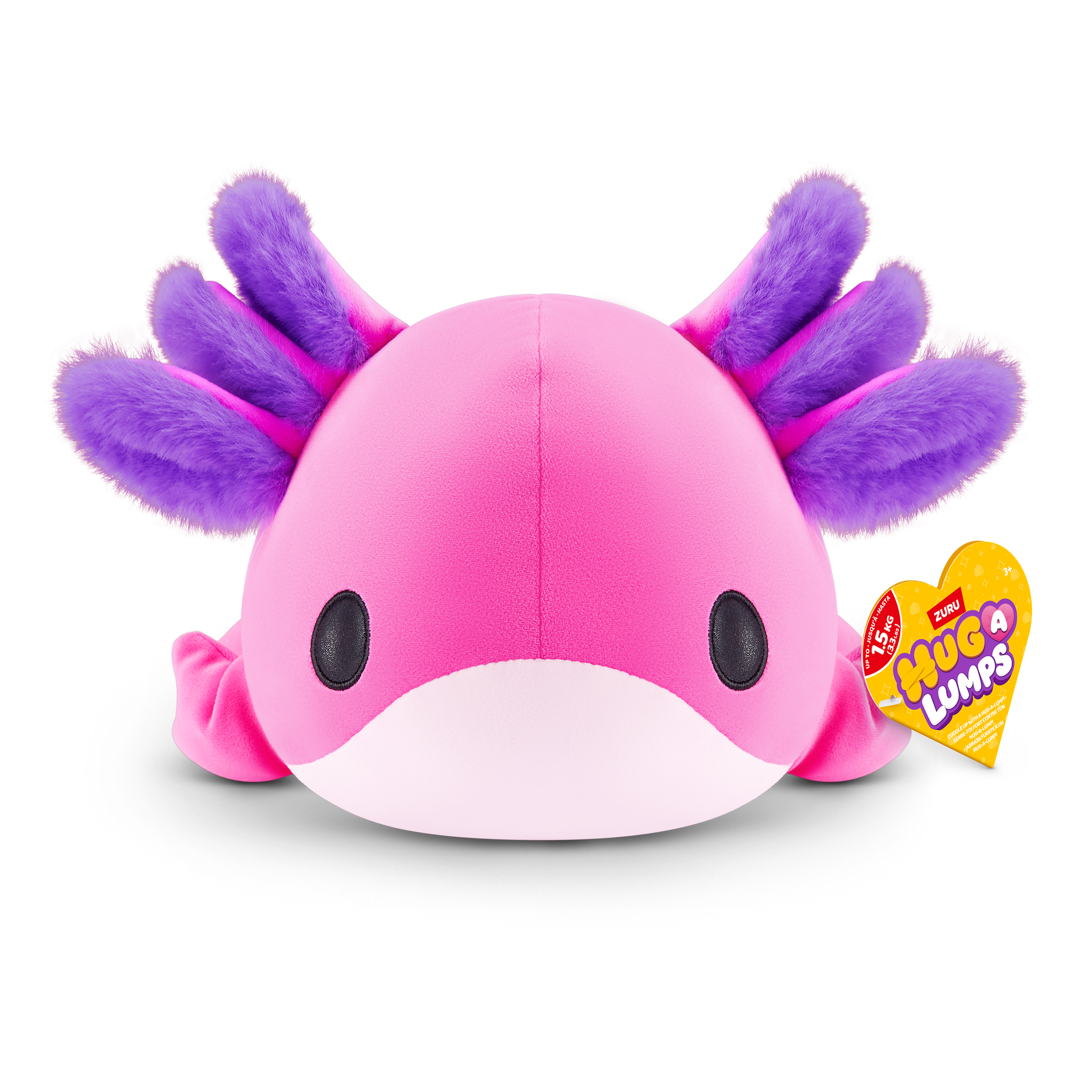 Hug A Lumps Medium - Ally The Axolotl
