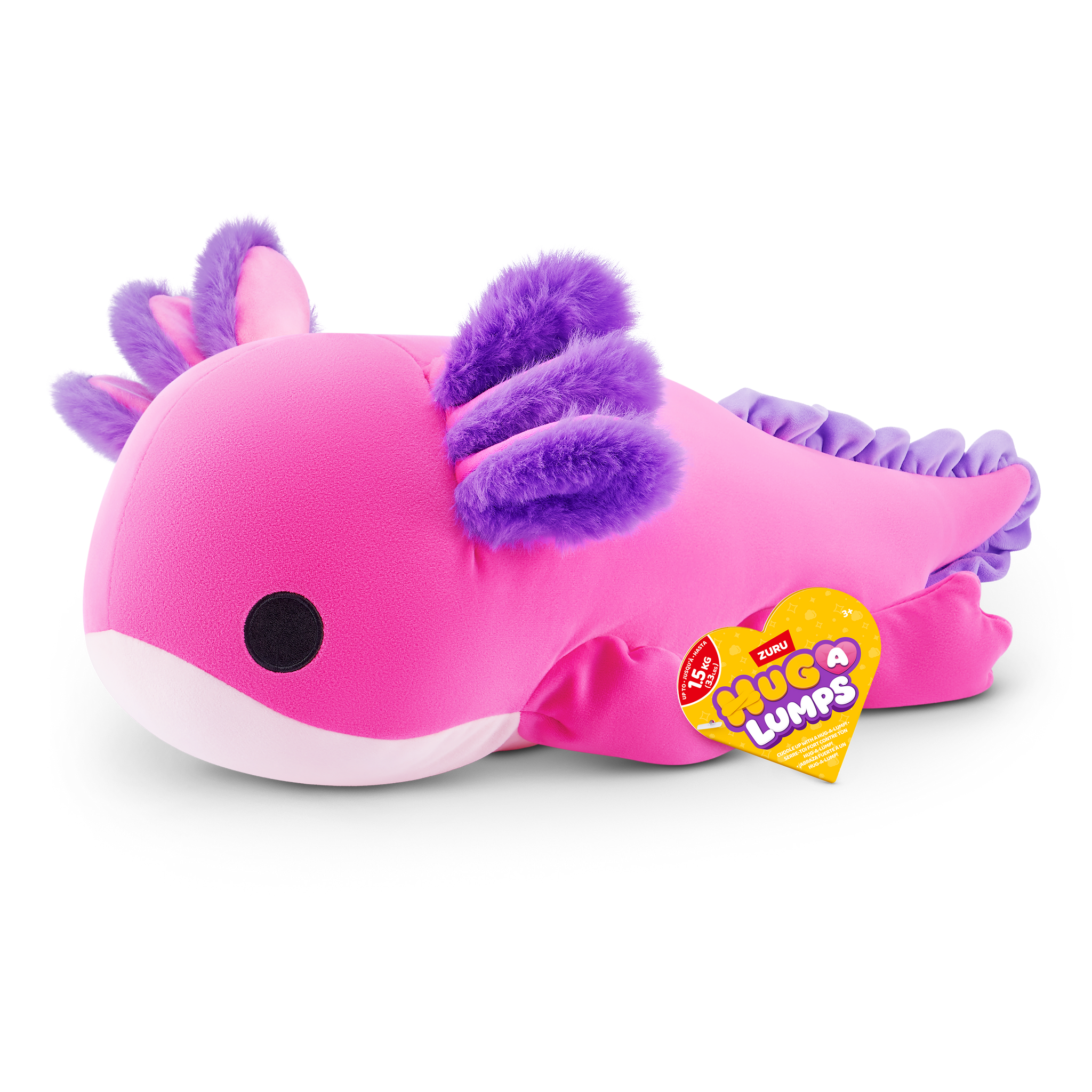 Hug A Lumps Medium - Ally The Axolotl