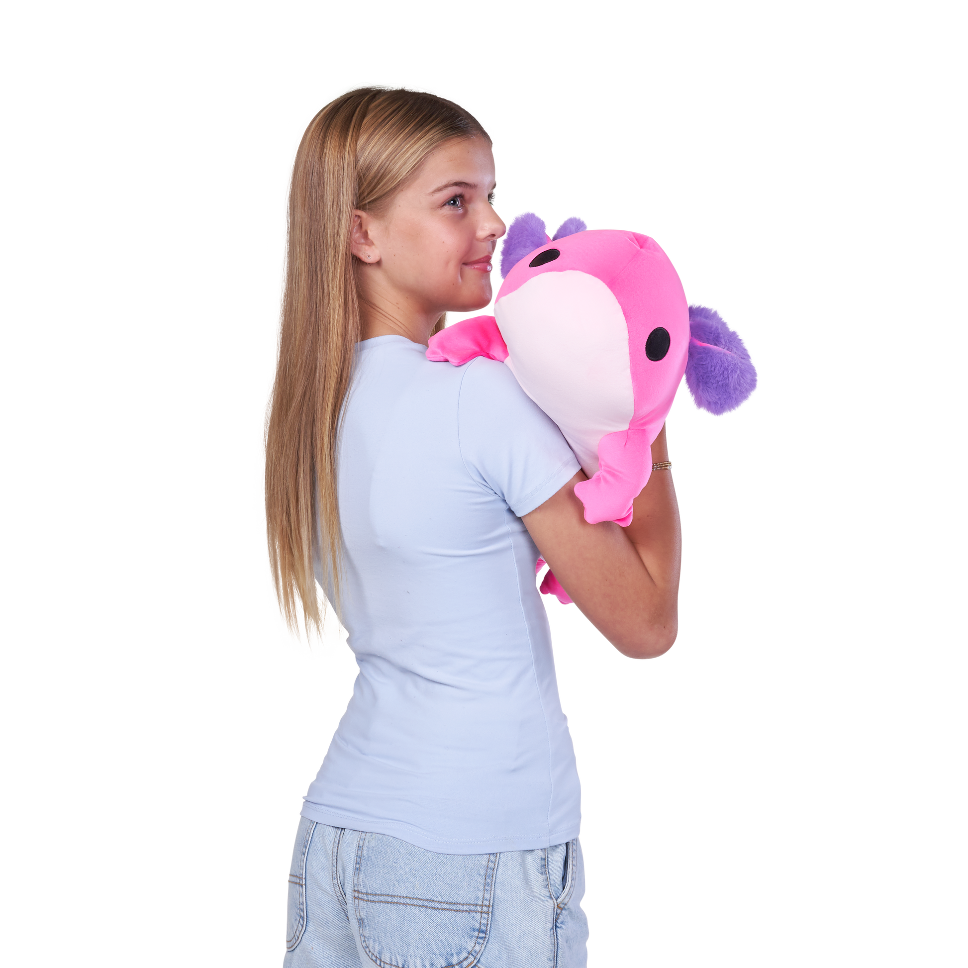 Hug A Lumps Medium - Ally The Axolotl