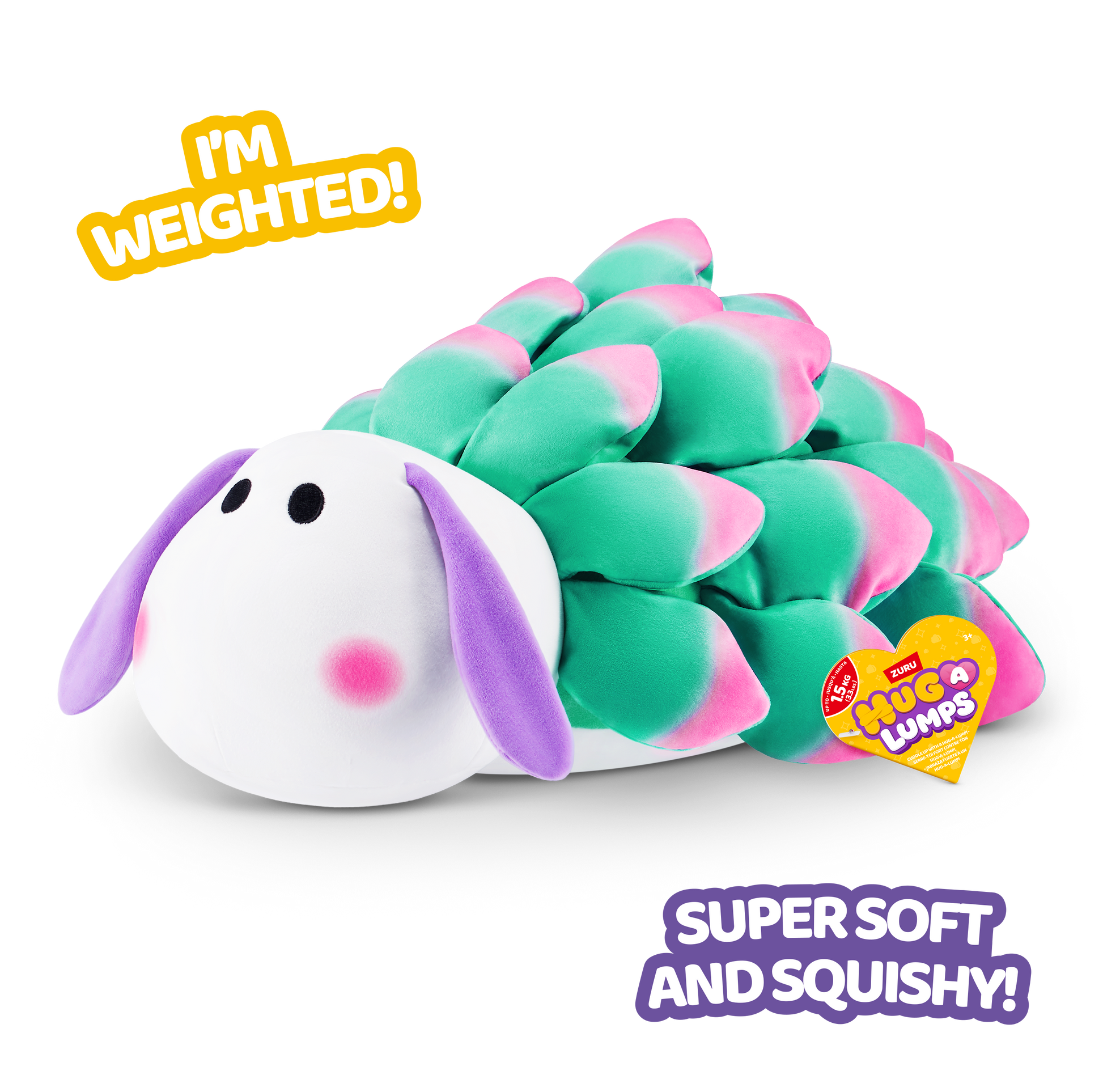 Hug A Lumps Medium - Lucy the Leaf Slug