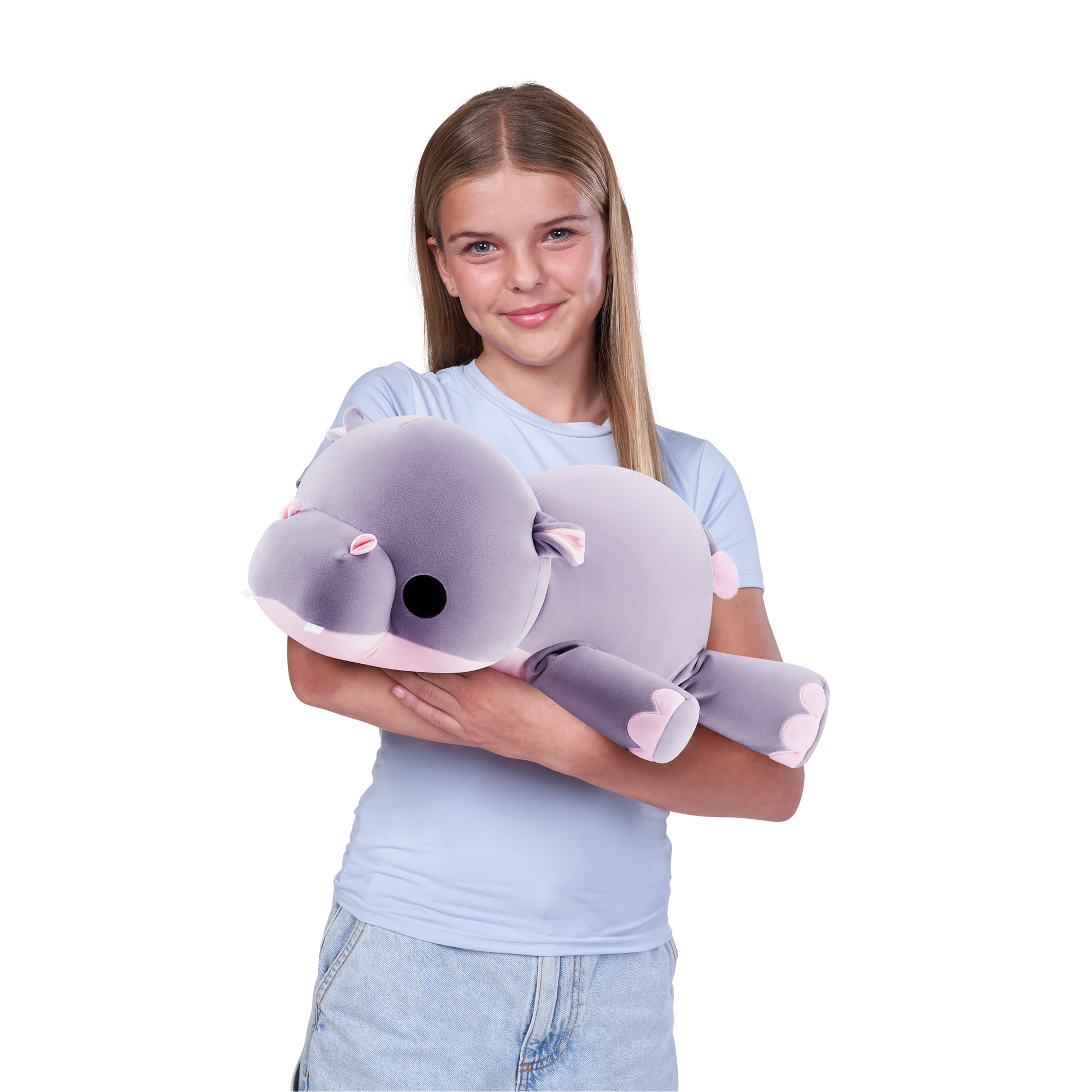 Hug A Lumps Medium - Harley the hippo