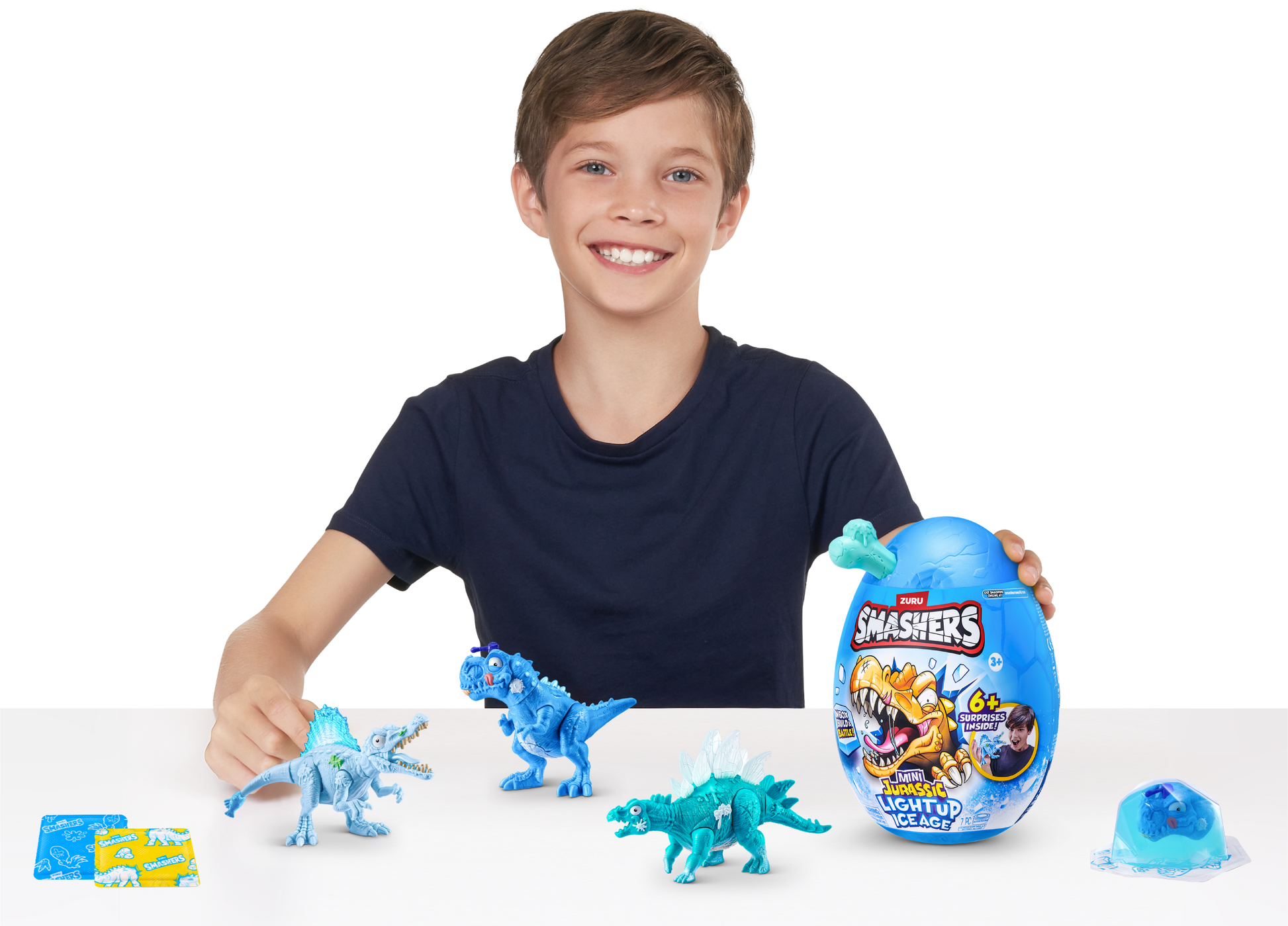 Smasher Dino Jurassic Lighth Up Ice Age