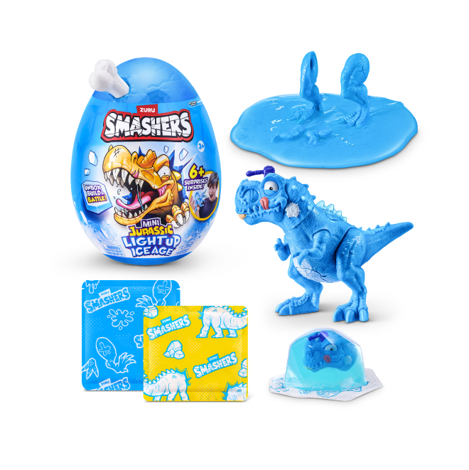 Smasher Dino Jurassic Lighth Up Ice Age