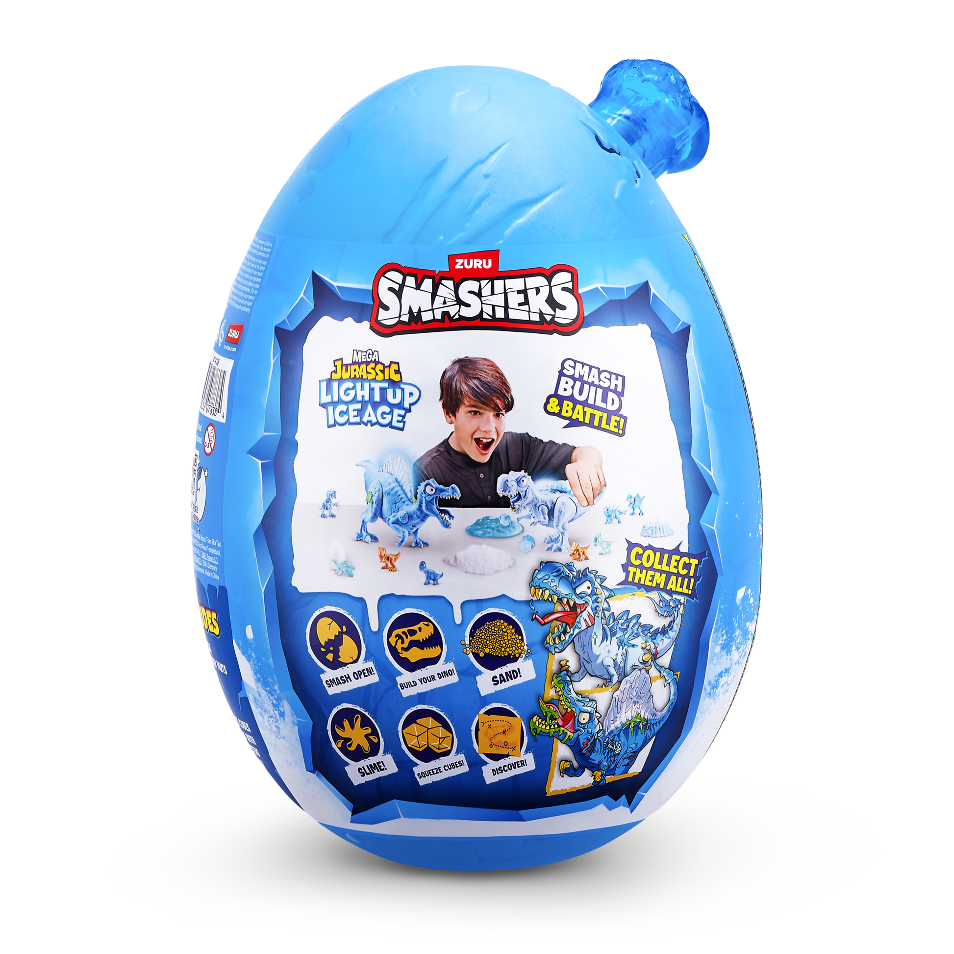 Smasher Dino Ice Age Light Up Mega Egg (S1)