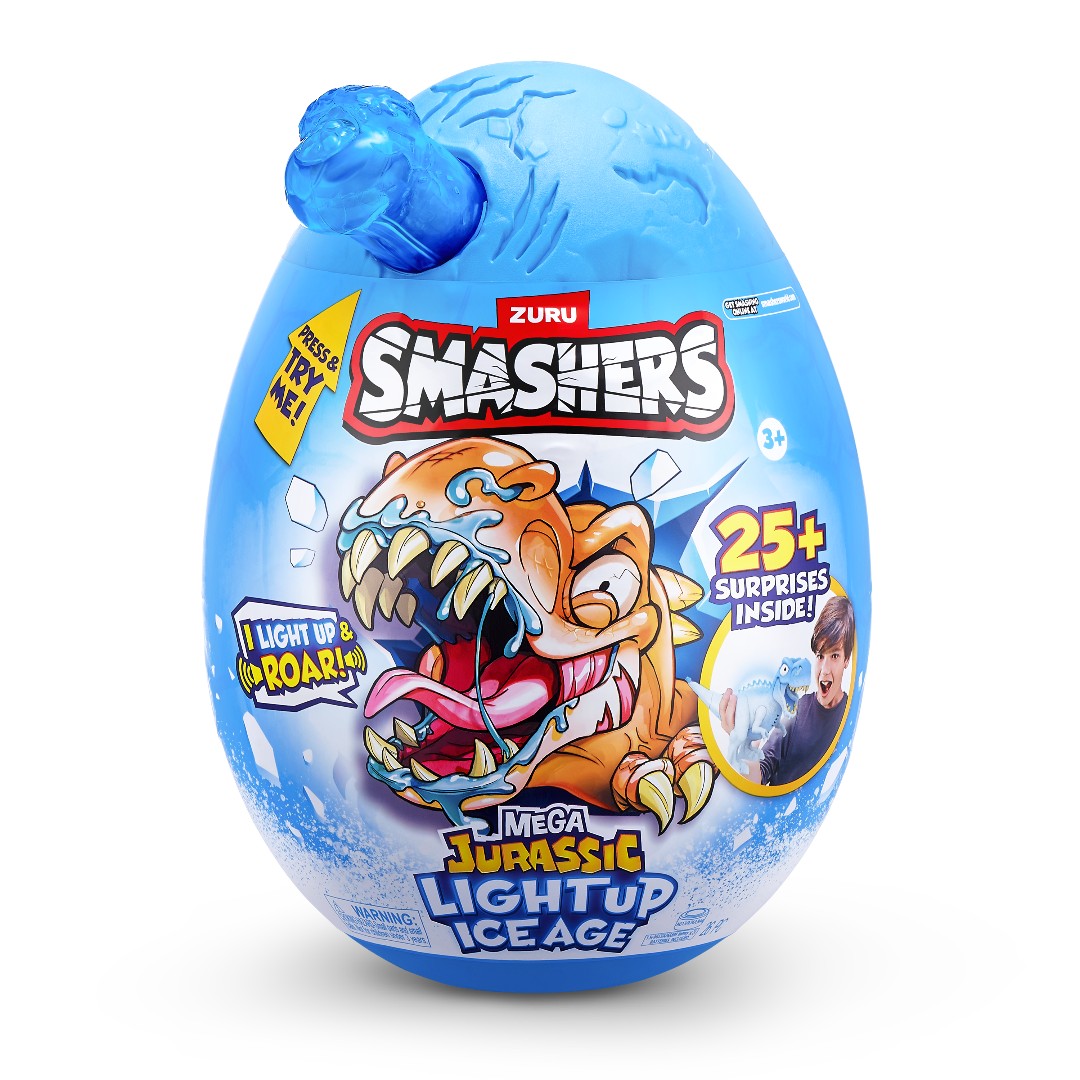 Smasher Dino Ice Age Light Up Mega Egg (S1)