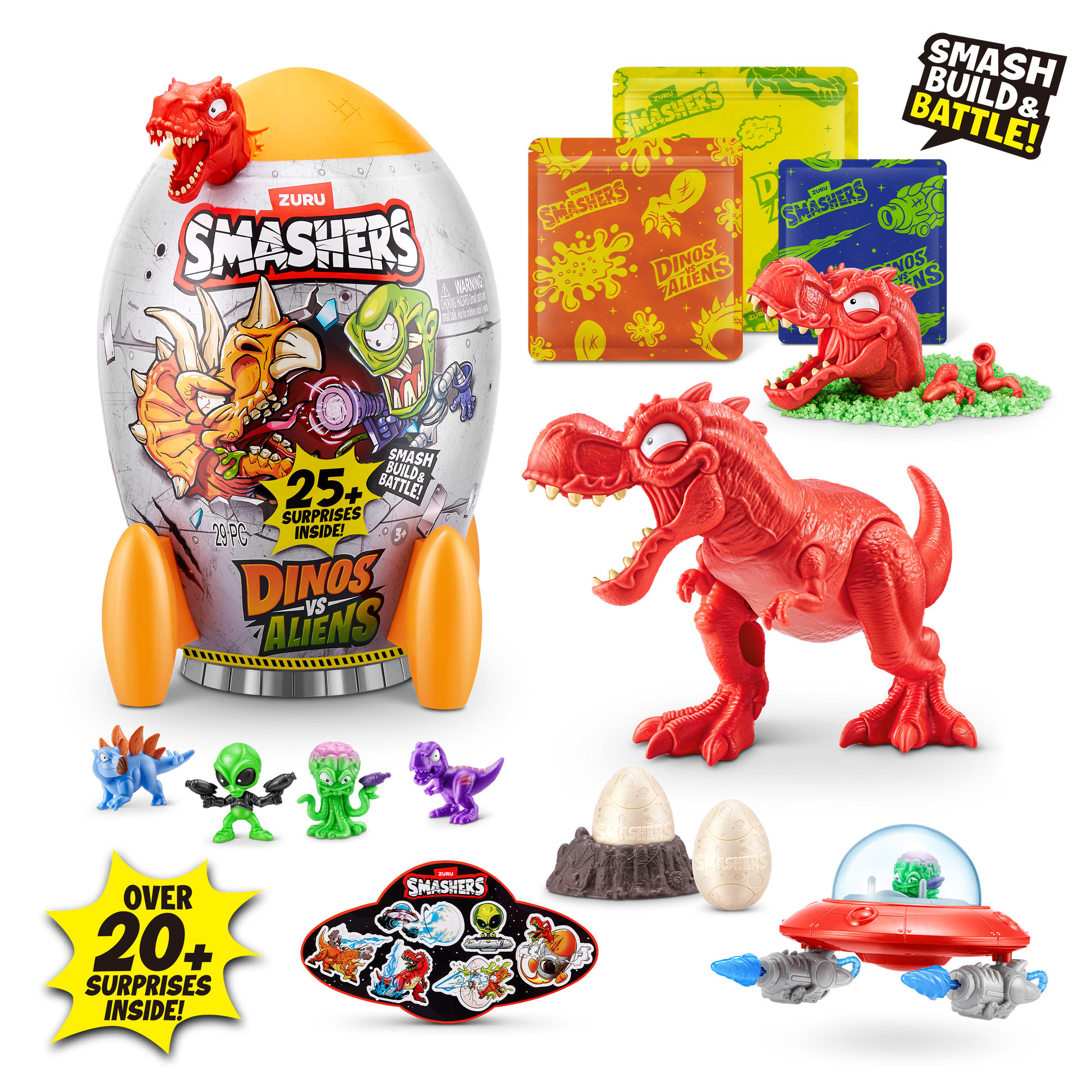 Smasher Dinos vs Aliens Rocket (S1)