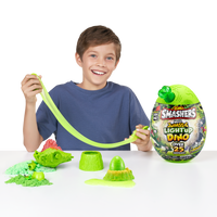 Smasher Mega Dino Combo  (Dino Island + Jurassic Light Up Dino Egg)