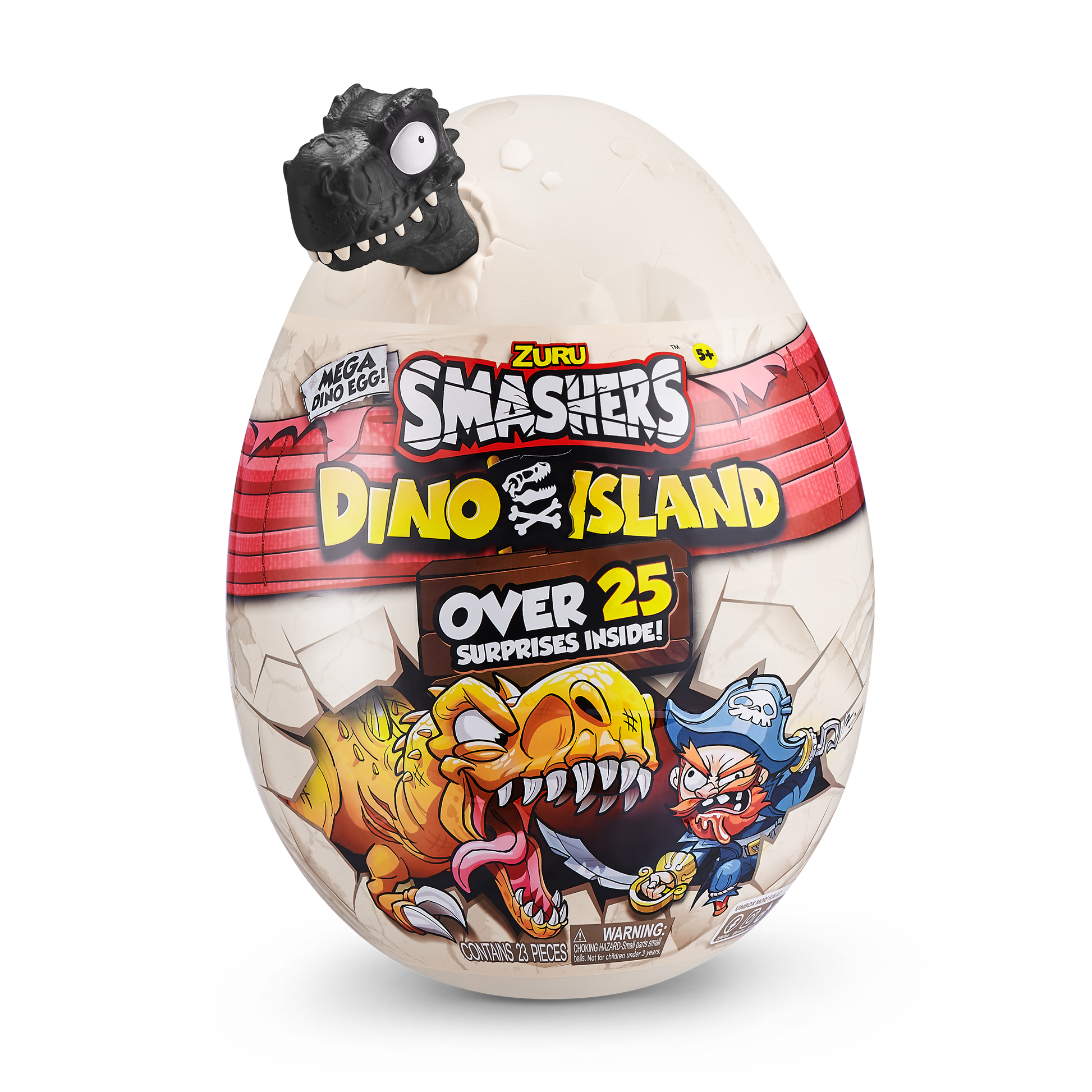 Smasher Mega Dino Combo  (Dino Island + Jurassic Light Up Dino Egg)