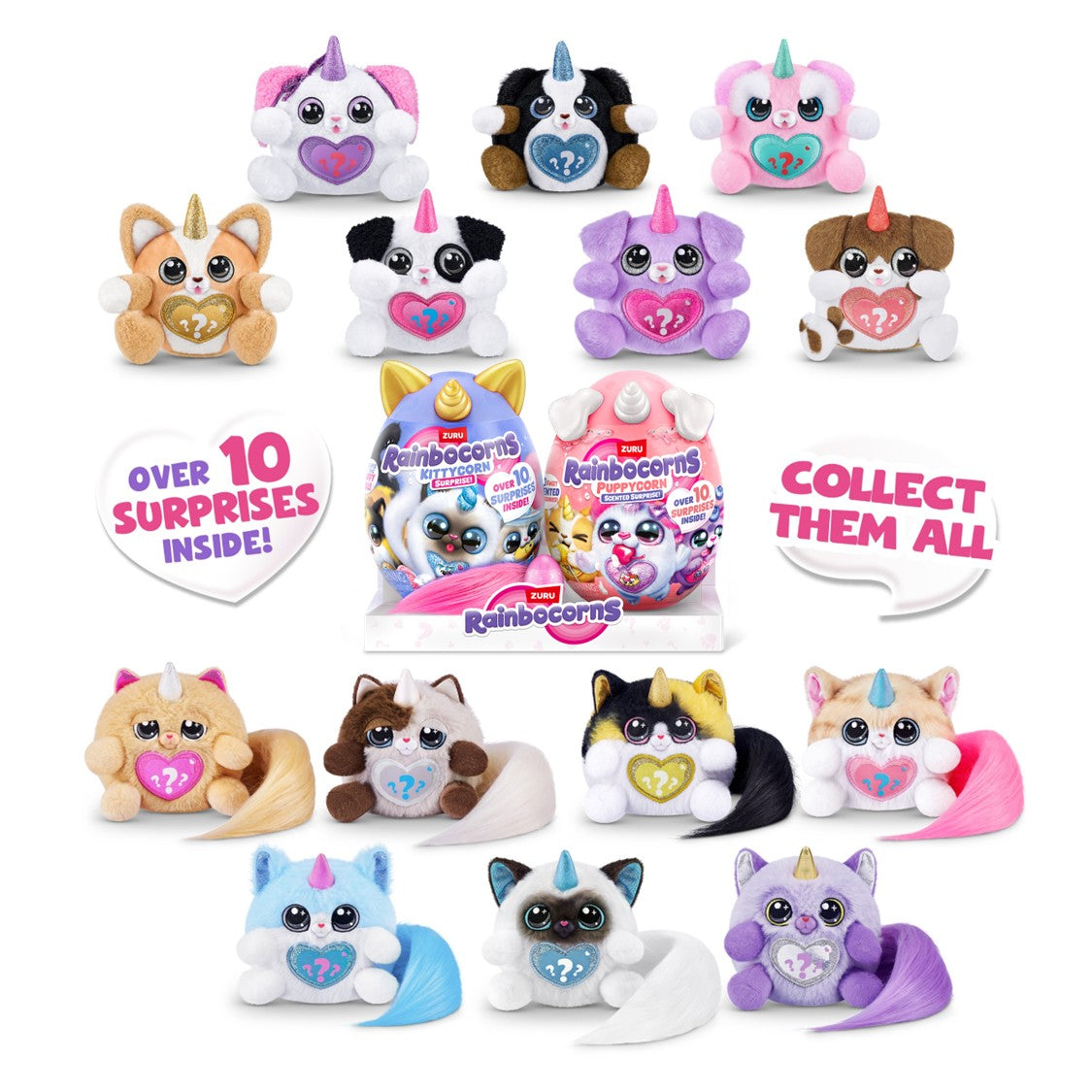 Rainbocorns Combo - Kittycorn & Puppycorn