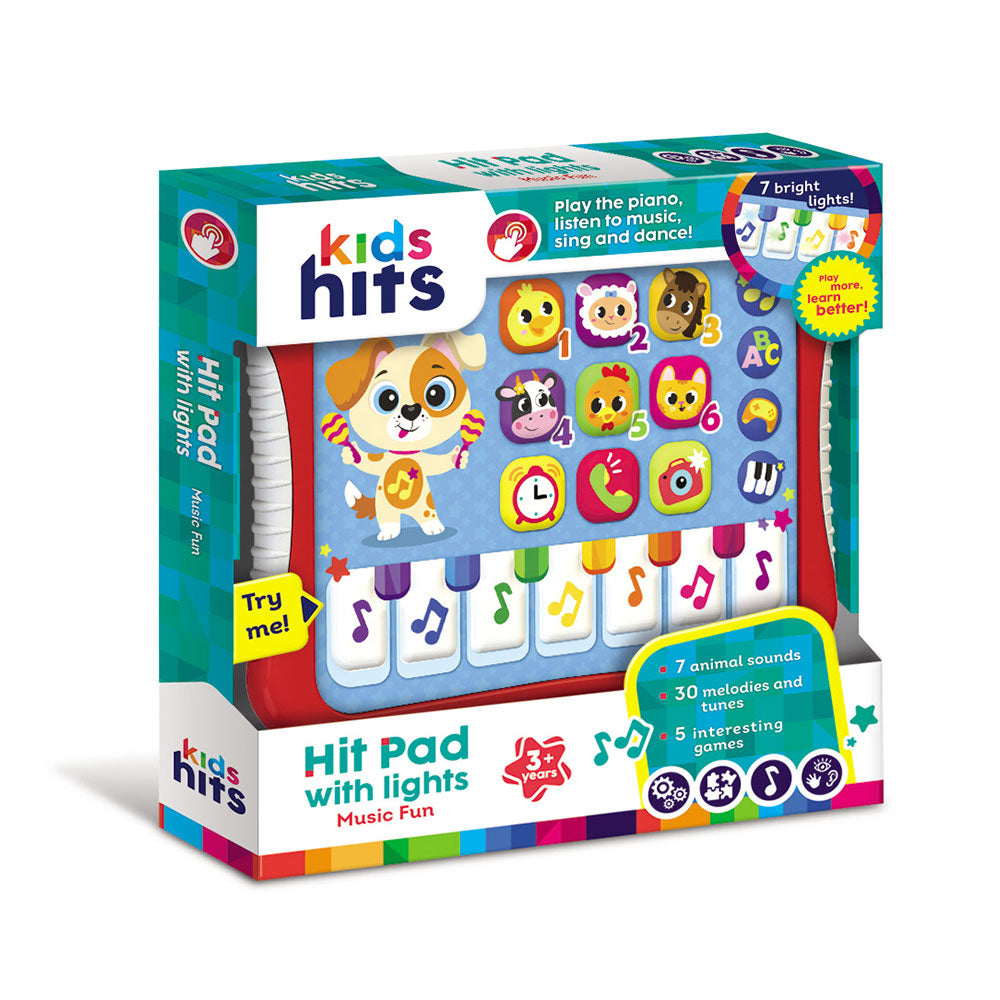 Kids Hits Hit Pad w/ Lights Music Fun