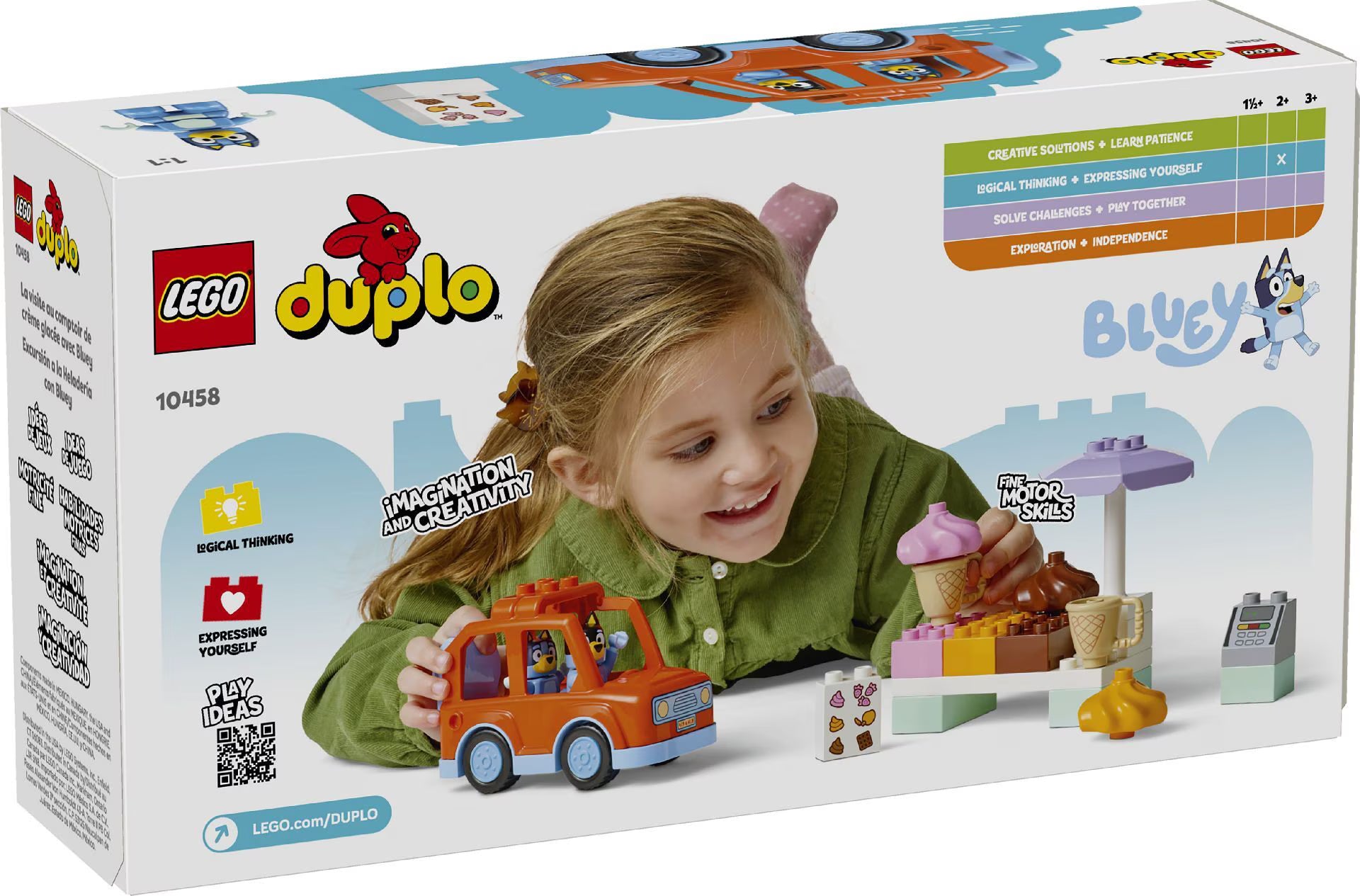 LEGO 10458 Ice Cream Trip with Bluey