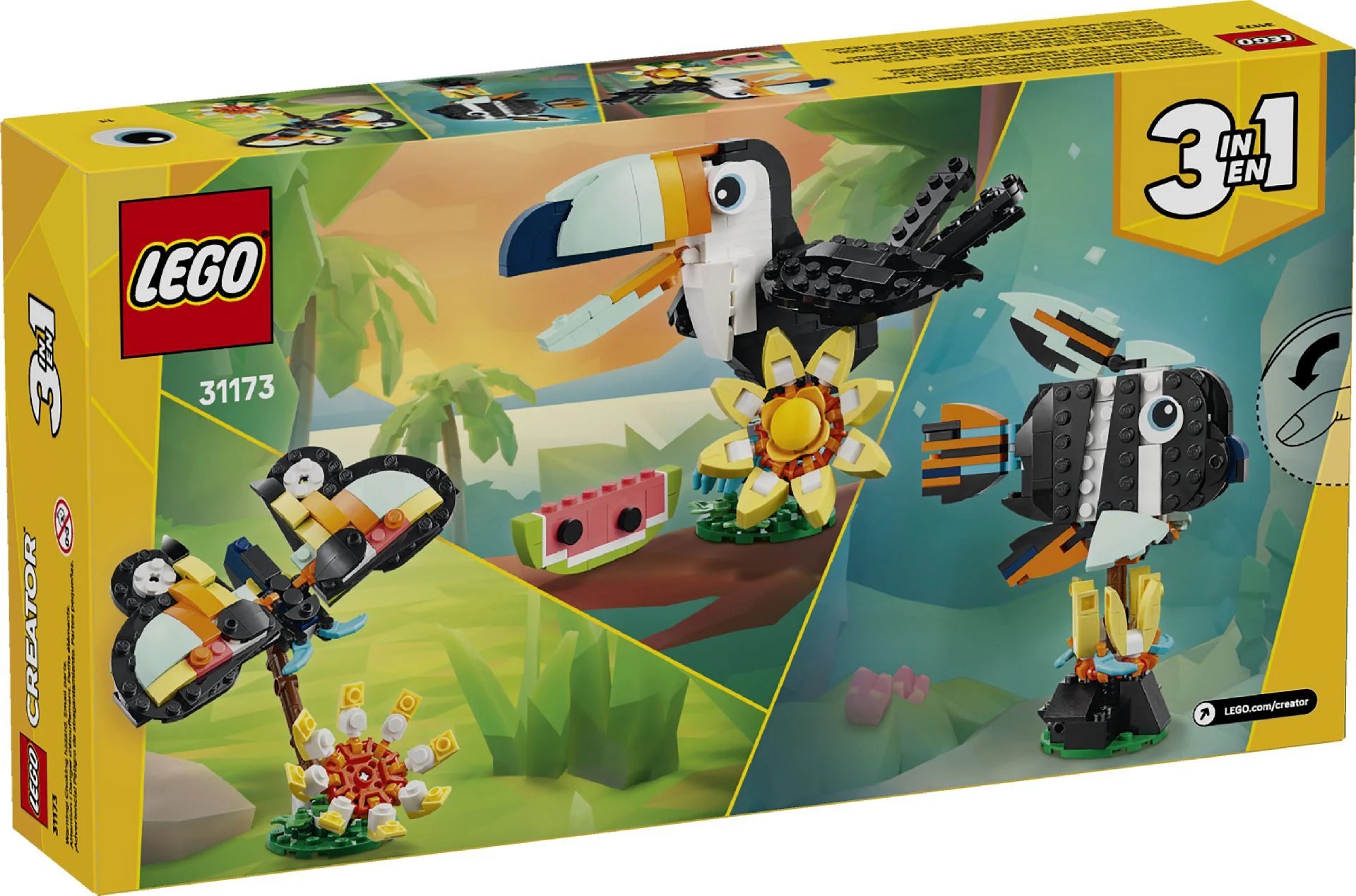 LEGO 31173 Wild Animals: Tropical Toucan