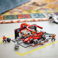 LEGO® F1® Pit Stop & Pit Crew with Ferrari Car