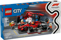 LEGO® F1® Pit Stop & Pit Crew with Ferrari Car