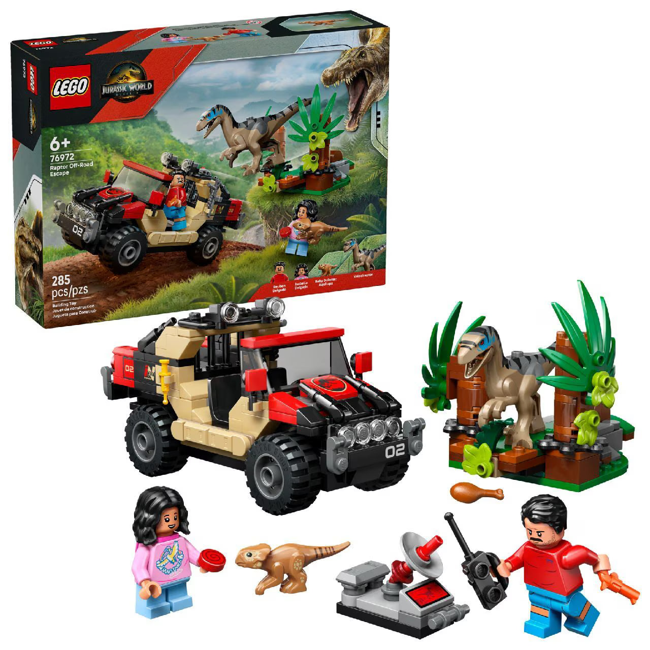 LEGO 76972 Raptor Off-Road Escape