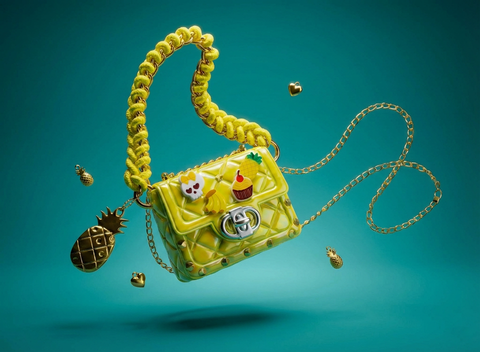 My Vibe DIY Mini bag - Pineapple Star